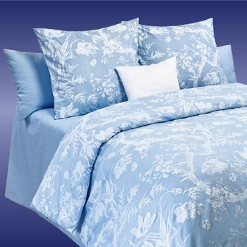 Комо голубой - комплект постельного белья